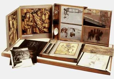 art ann?es 30:Marcel Duchamp Boite en Valise 1936