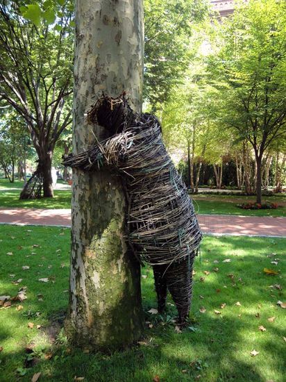 sculpture et art environement: projet treehugger