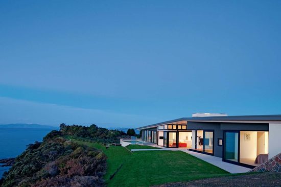 Maison Korora, Nouvelle Zélande.