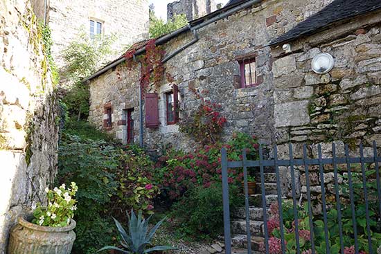  petit jardin de ville à Turenne